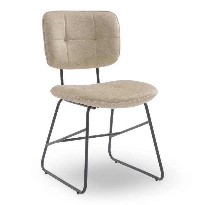 Eetkamerstoel Didier Velours Stone