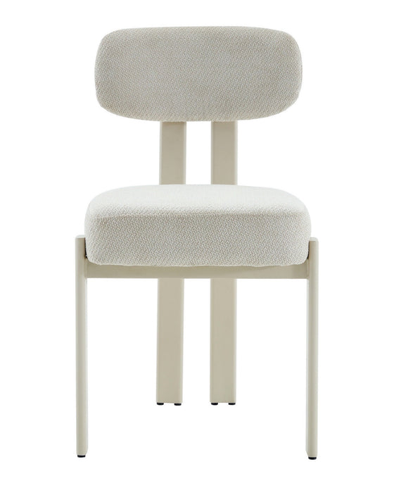 Japandi Esszimmerstuhl Caen Bouclé Ivor Stone