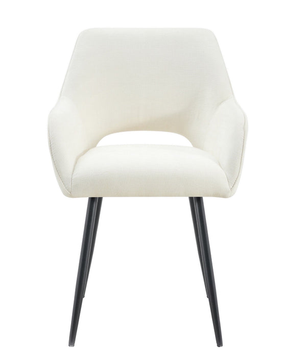 Esszimmerstuhl Origny Leinen Creme