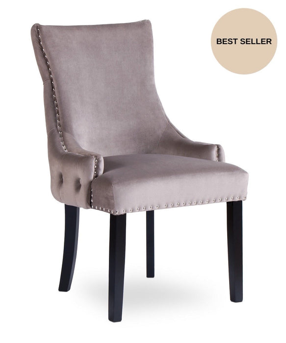 Landelijke Eetkamerstoel Orleon Stone Set van 4