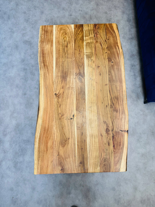 SALONTAFEL AUMON LIVE EDGE ACACIA X-POOT 120x70 CM