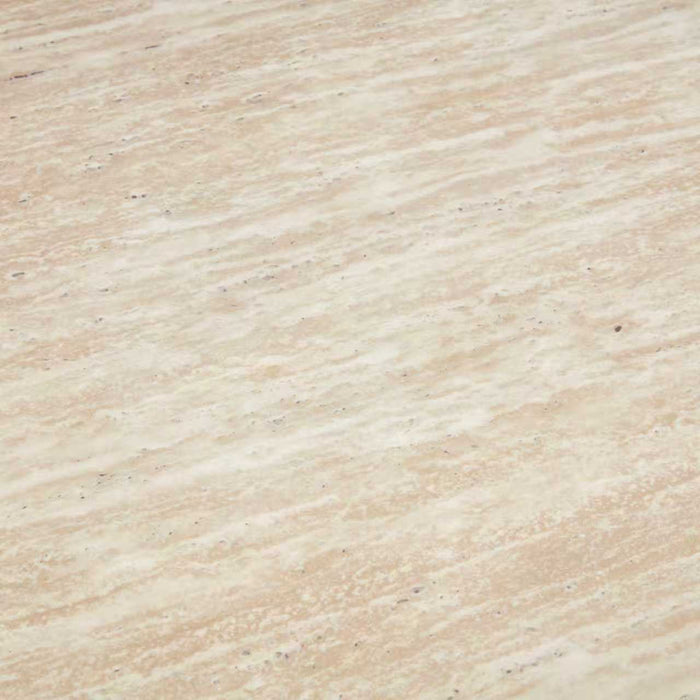 Table basse Japandi MARTIN Aspect Travertin 130cm