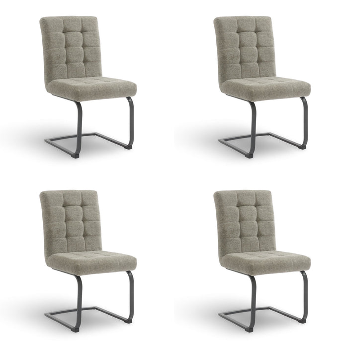 Eetkamerstoel Roche Symphony Grijs Set van 4