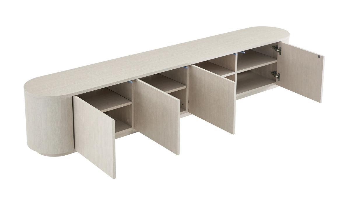 TV-meubel CERNY Japandi Ivoor 240CM