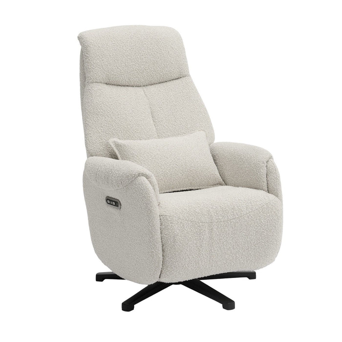 Fauteuil Relax Électrique Ligre Boucle Creme