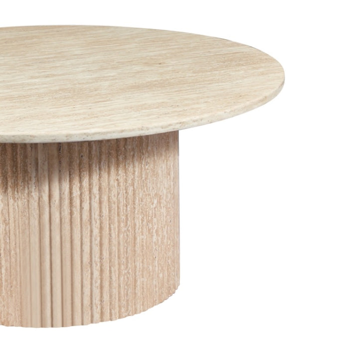 Japandi Salontafel Martin Set 2-in-1  Travertin Look