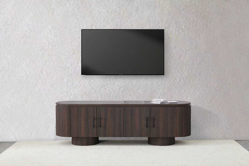 Japandi TV-Meubel Loubier Walnoot Look 180 cm