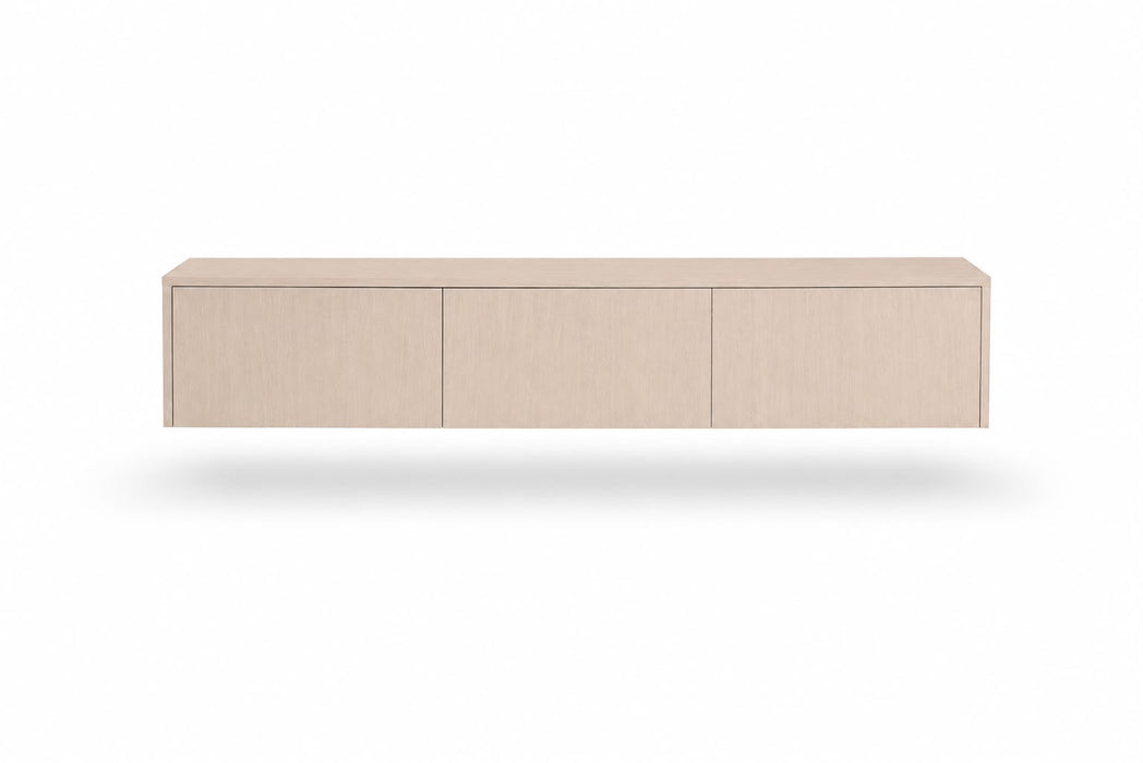 Meuble TV Suspendu VIEUX Taupe 180 CM