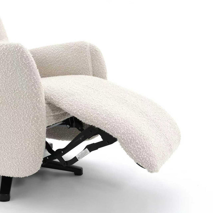 Fauteuil Relax Électrique Boucle Gervais Creme