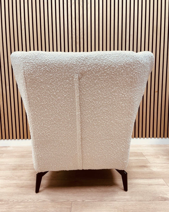 Fauteuil Design Rouba Boucle Creme