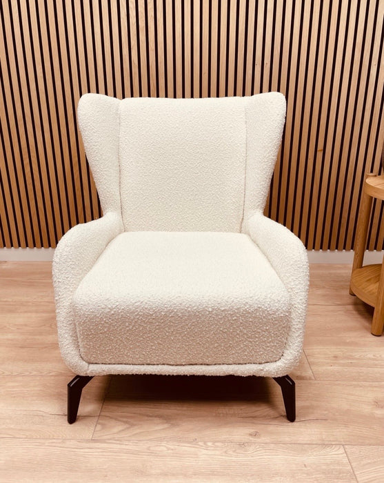 Fauteuil Design Rouba Boucle Creme