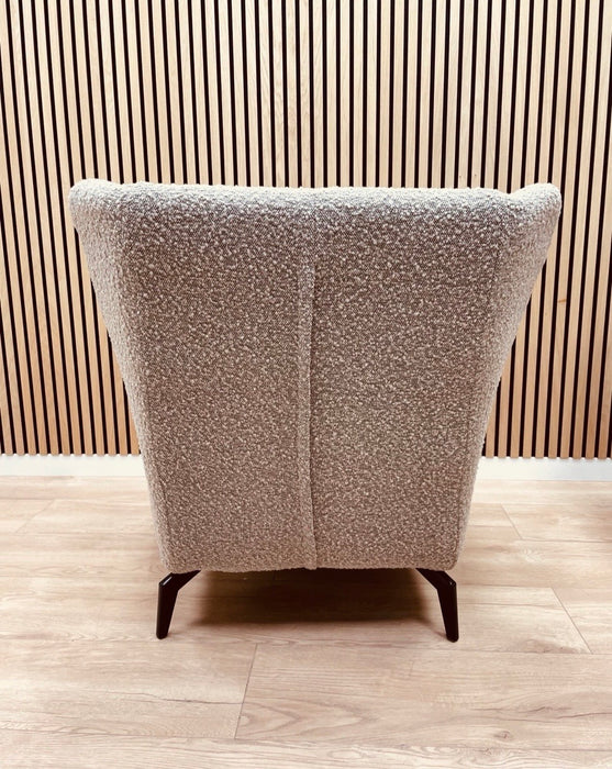 Fauteuil Design Rouba Boucle Taupe