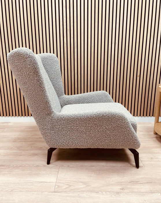 Fauteuil Design Rouba Boucle Taupe